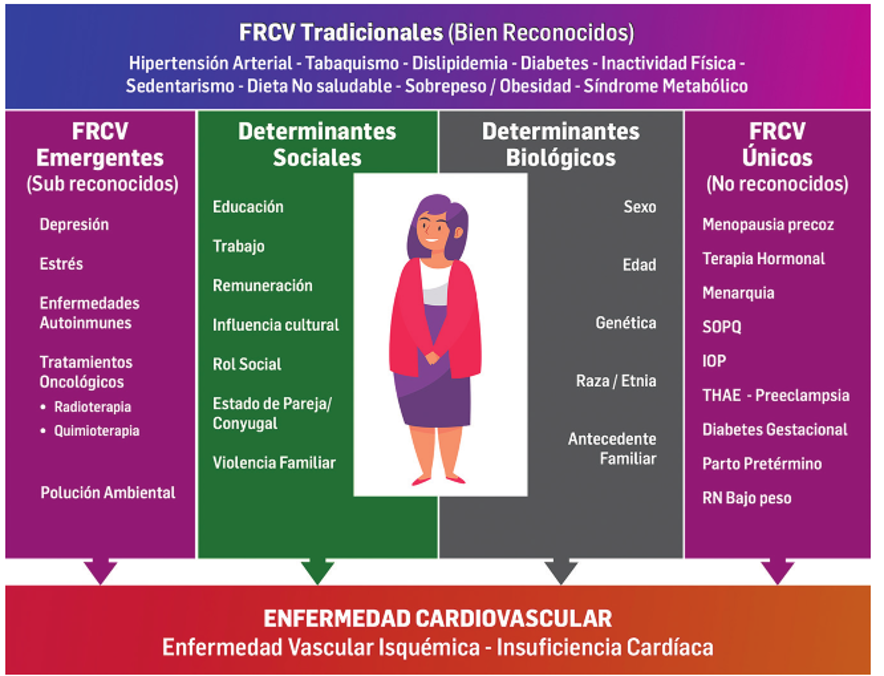 Epidemiología de los factores de riesgo vascular en mujeres climatéricas:  Experiencia de un consultorio multidisciplinario de climaterio en un  hospital público de Buenos Aires